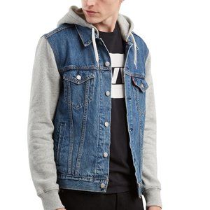 HYBRID HOODIE TRUCKER JACKET